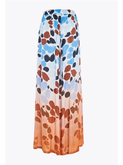Pantalone palazzo stampato press trouser Manila Grace MANILA GRACE | P268VS-MD307
